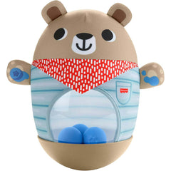 Fisher - Price Friendship Forest Bat & Wobble Inflatable Bear Roly - Poly Activity Toy JLB83 - Colorland Toys