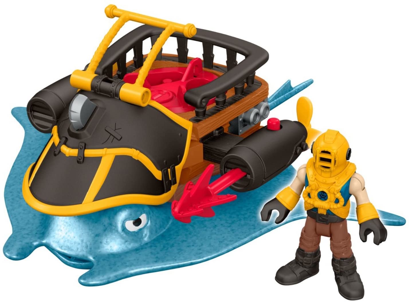 Fisher - Price Imaginext Captain Nemo And Stingray DTH43/DHH64 - Colorland Toys