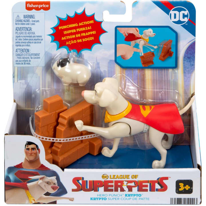 Fisher - Price Imaginext League of Super Pets Hero Punch Krypto HGL12/HGL08 - Colorland Toys