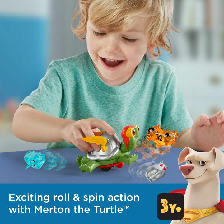 Fisher - Price Imaginext League of Super Pets Power Spin Merton HGL10/HGL08 - Colorland Toys