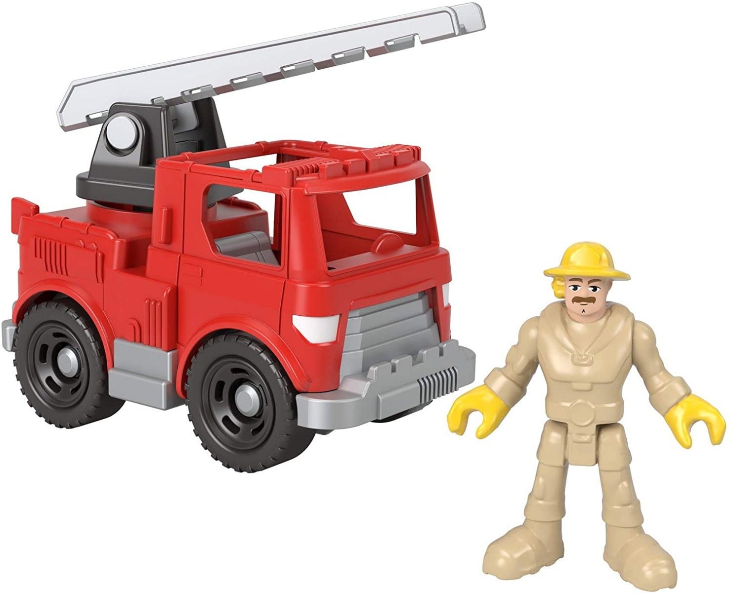 Fisher - Price Imaginext Vehicle Rescue Fire Truck with Figure GWP10/GWP08 - Colorland Toys