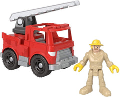 Fisher - Price Imaginext Vehicle Rescue Fire Truck with Figure GWP10/GWP08 - Colorland Toys