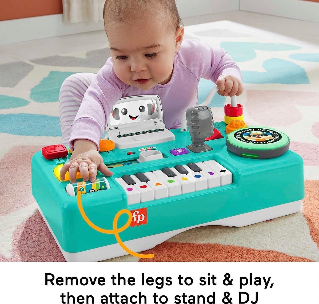 Fisher Price Laugh & Learn Mix & Learn Music Table HLM43 - Colorland Toys