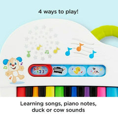 Fisher - Price Laugh & Learn Silly Sounds Light - up Piano GFK04 - Colorland Toys