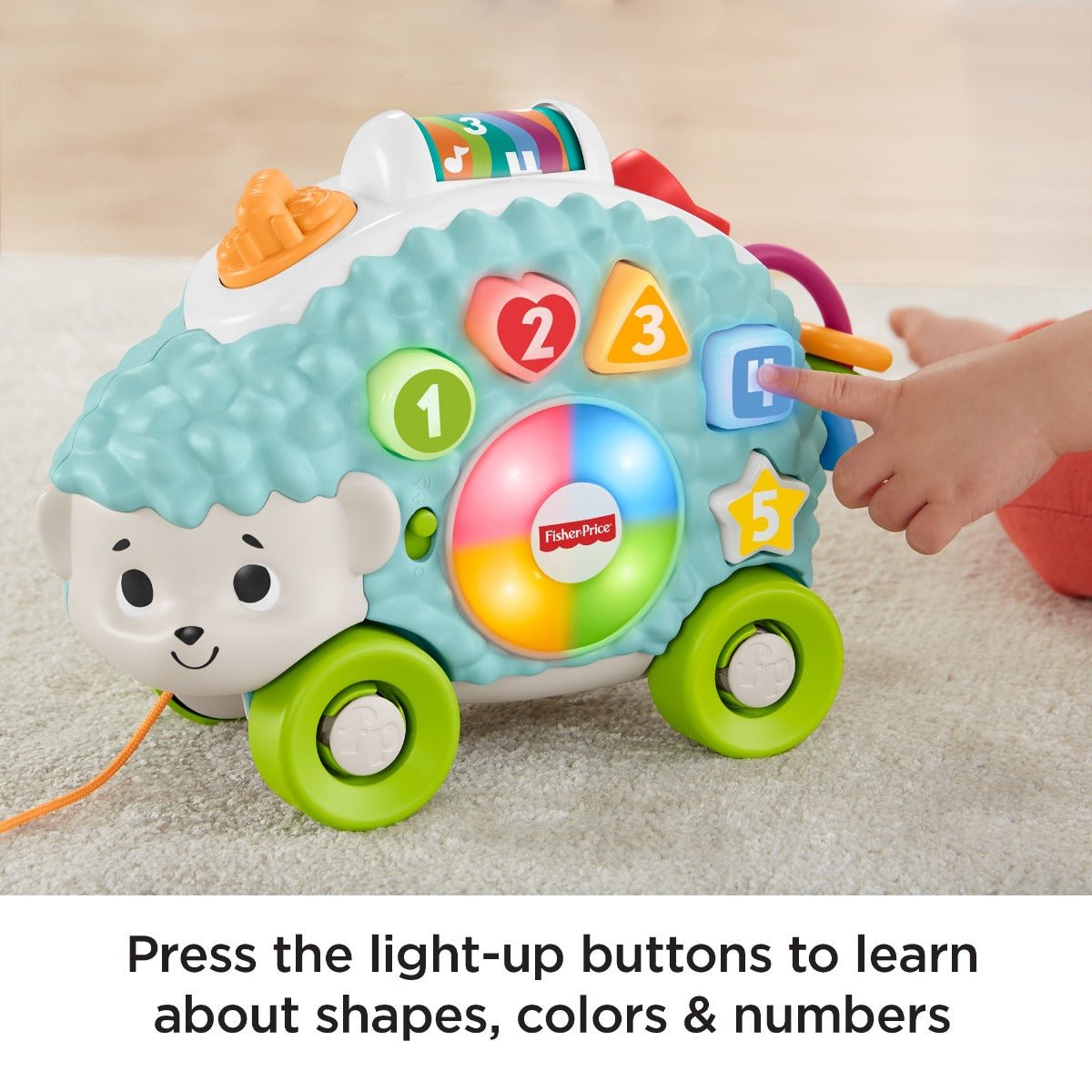 Fisher Price Linkimals Happy Shape Hedgehog Musical - Colorland Toys