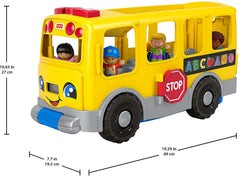 Fisher - Price Little People Big Yellow School Bus GLT75 - Colorland Toys