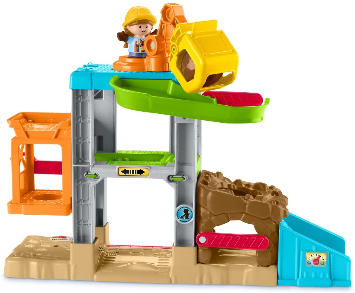 Fisher - Price Little People Lift 'n Learn Construction HCJ64 - Colorland Toys
