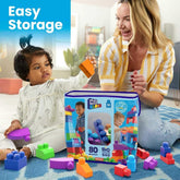 Fisher-Price Mega Bloks First Builders Big Building Bag 80 pcs DCH63 - Colorland Toys