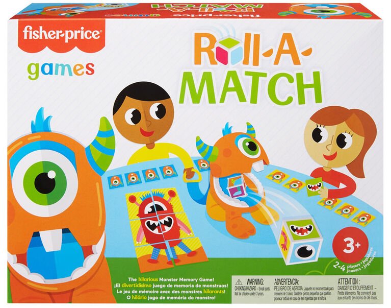 Fisher - Price Monster Match GWN52 - Colorland Toys