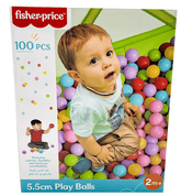 Fisher - Price Play Balls 5.5cm 100pcs F0520 - Colorland Toys