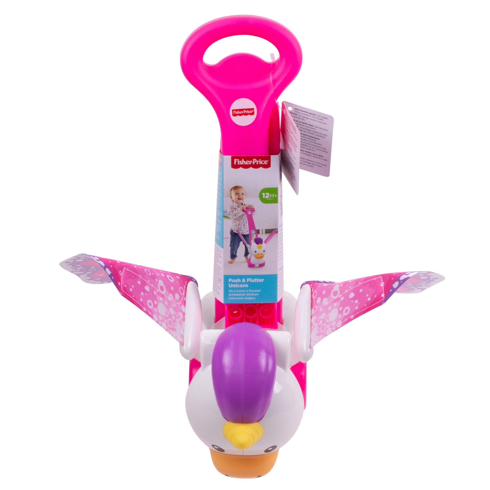 Fisher Price Push & Flutter Unicorn GCV72 - Colorland Toys