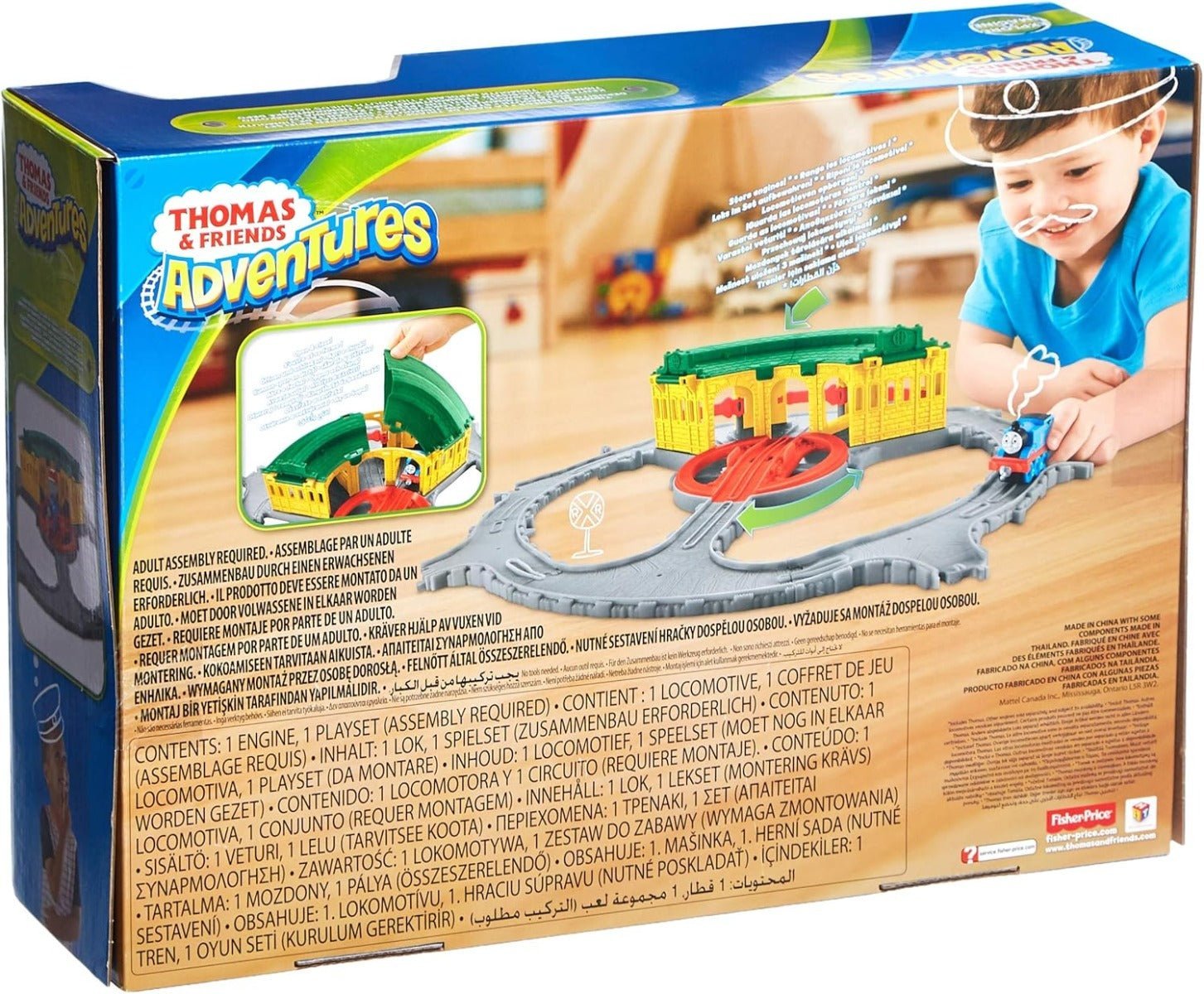 Fisher Price Thomas Adventures Tidmouth Sheds FTB63 - Colorland Toys