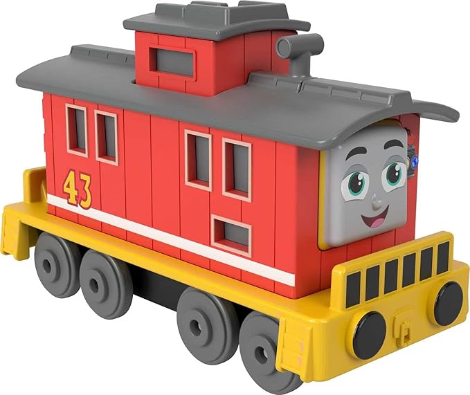 Fisher Price Thomas and Friends Push Along Small Engine - Brake Car Bruno HHN55/HFX89 - Colorland Toys