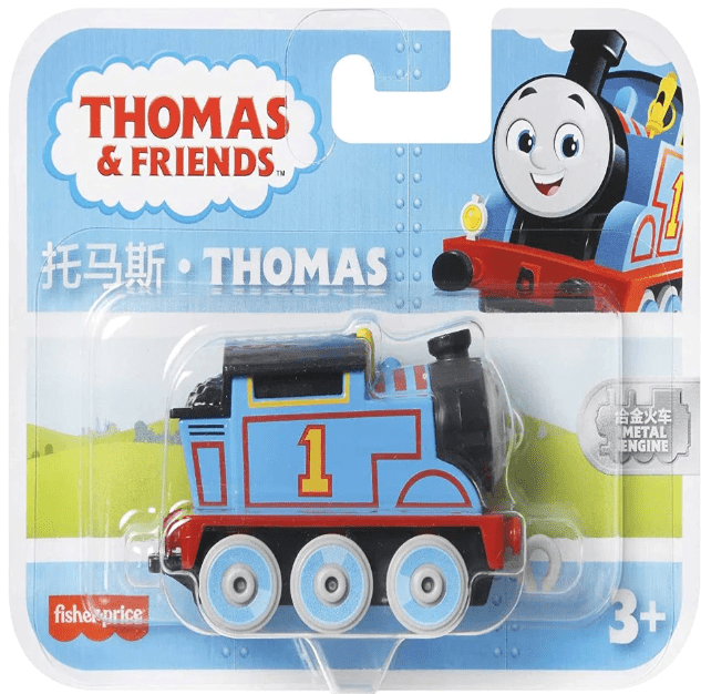 Fisher Price Thomas and Friends Push Along Small Engine - Thomas HBX91/HFX89 - Colorland Toys