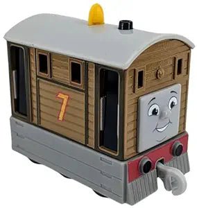 Fisher Price Thomas and Friends Push Along Small Engine - Toby HTN28/HFX89 - Colorland Toys