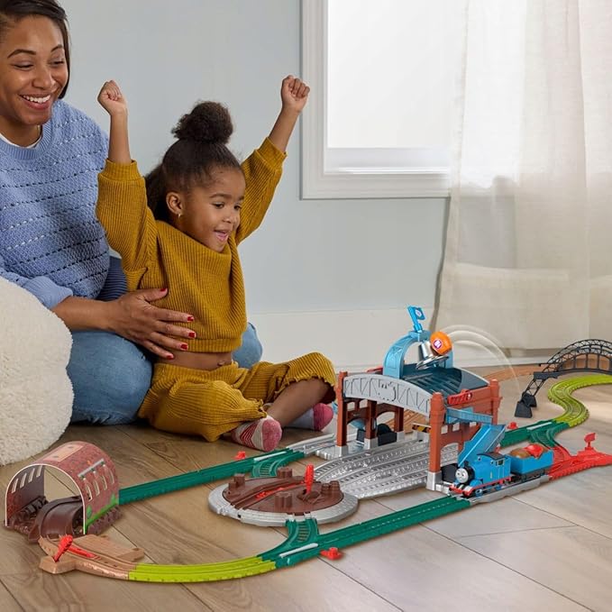 Fisher Price Thomas And Friends Thomas Motorized Driver Trackset JDF26 - Colorland Toys