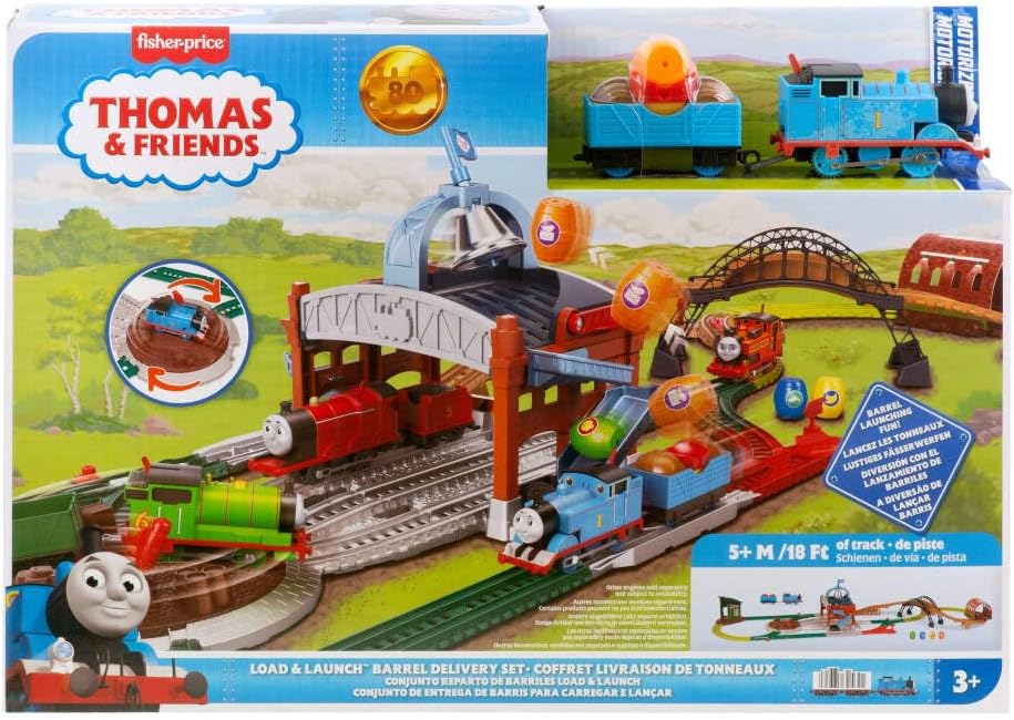 Fisher Price Thomas And Friends Thomas Motorized Driver Trackset JDF26 - Colorland Toys