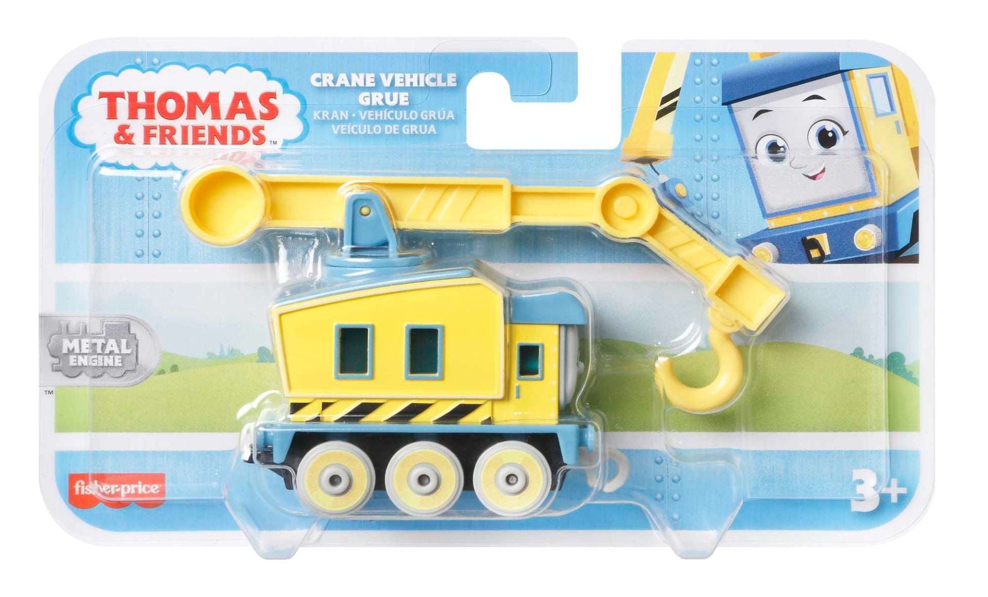 Fisher Price Thomas and Friends Vehicle - Carly the Crane HDY61/HFX91 - Colorland Toys