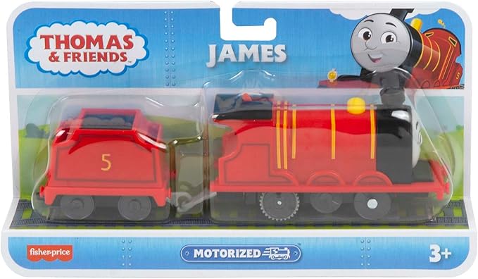 Fisher Price Thomas & Friends Motorized Engine - James HDY70/HFX96 - Colorland Toys