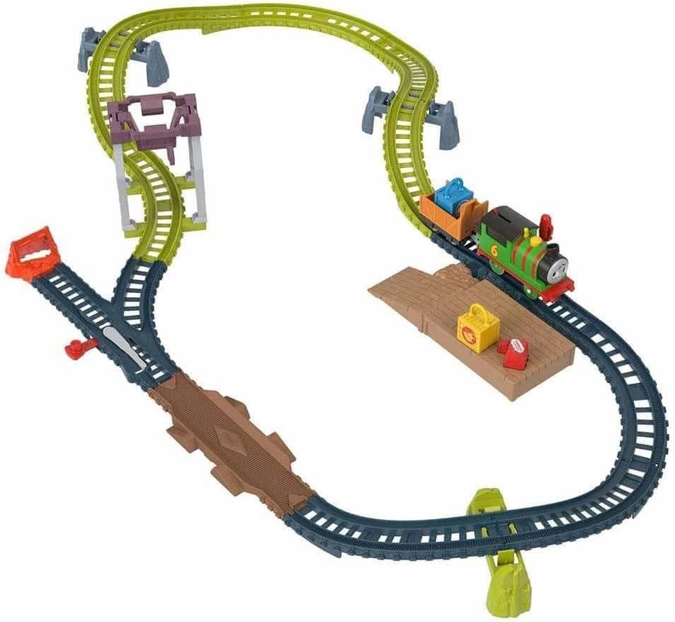 Fisher Price Thomas & Friends Motorized Track Set - Percy's Cargo HGY78/HPN58 - Colorland Toys