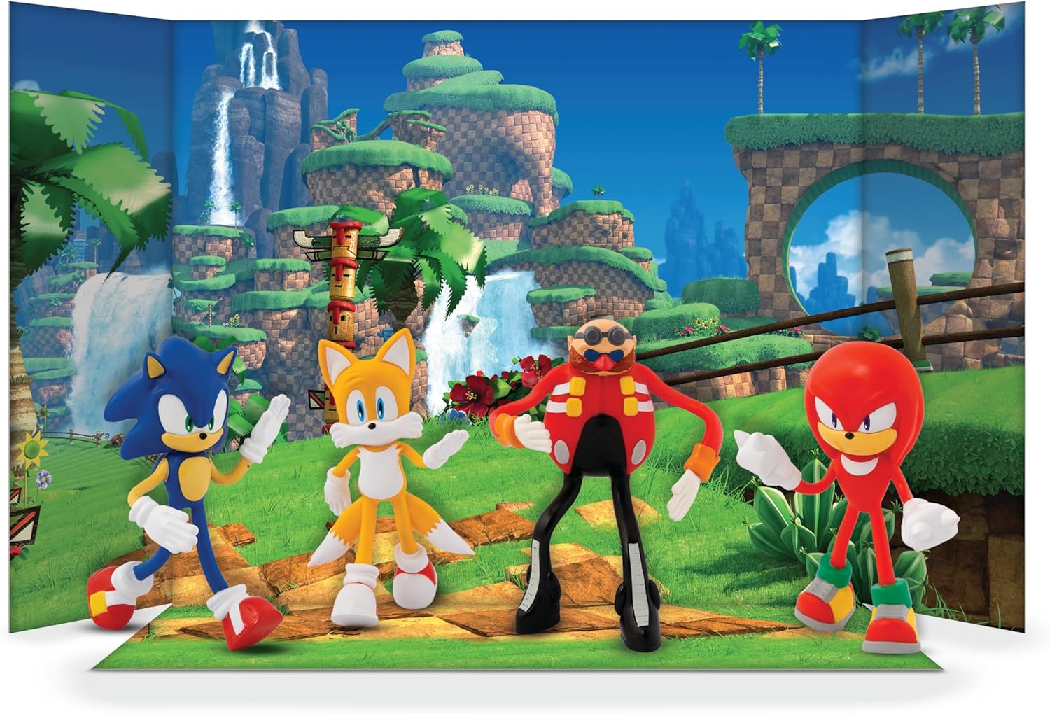 Flexfigs Sonic The Hedgehog 4 Character Pack Asst TCG - 55206 - Colorland Toys