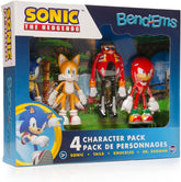 Flexfigs Sonic The Hedgehog 4 Character Pack Asst TCG - 55206 - Colorland Toys