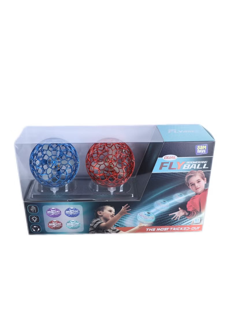 Sam Toys Flying Mini UFO Box 2Pcs Asstd. SQ001-DUAL - Colorland Toys