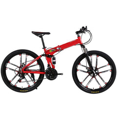 Foldable Bicycle 26 Inch Red Rover 10 - Colorland Toys