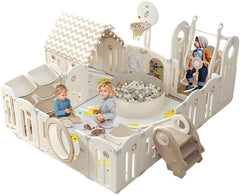 Folding Baby Fence Playground PH40 - Colorland Toys