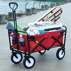 Folding Carriage 8inch Red - Colorland Toys