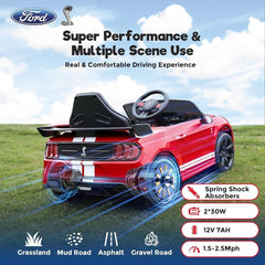 Ford Mustang Shelby 12V7AH Red 9969B - Colorland Toys