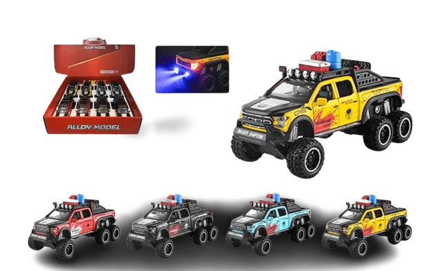 Ford Raptor Pullback Diecast W24041P - Colorland Toys