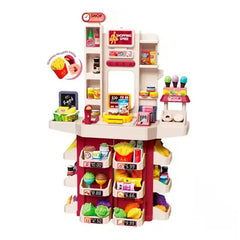 Fresh Super Market Shop Experience With 67 Pcs Accessories L666 - 85 - Colorland Toys