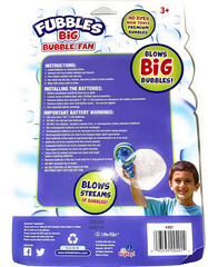 Fubbles Big Bubble Fan 118ml 401N - Colorland Toys