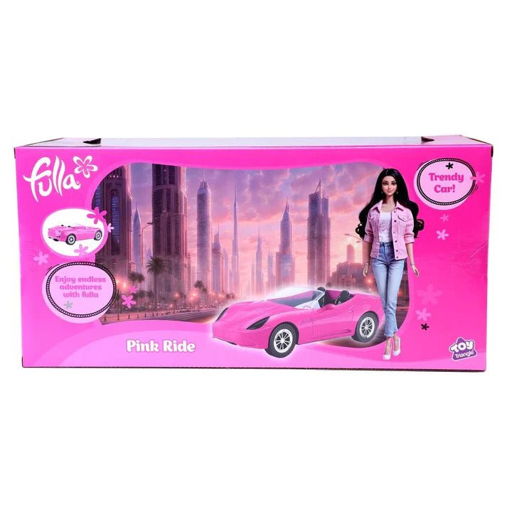 Fulla Doll With Car Set FUL - 698089 - Colorland Toys