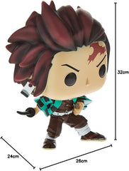 Funko Pop! Animation: Demon Slayer - Tanjiro Kamado FU49010 - Colorland Toys