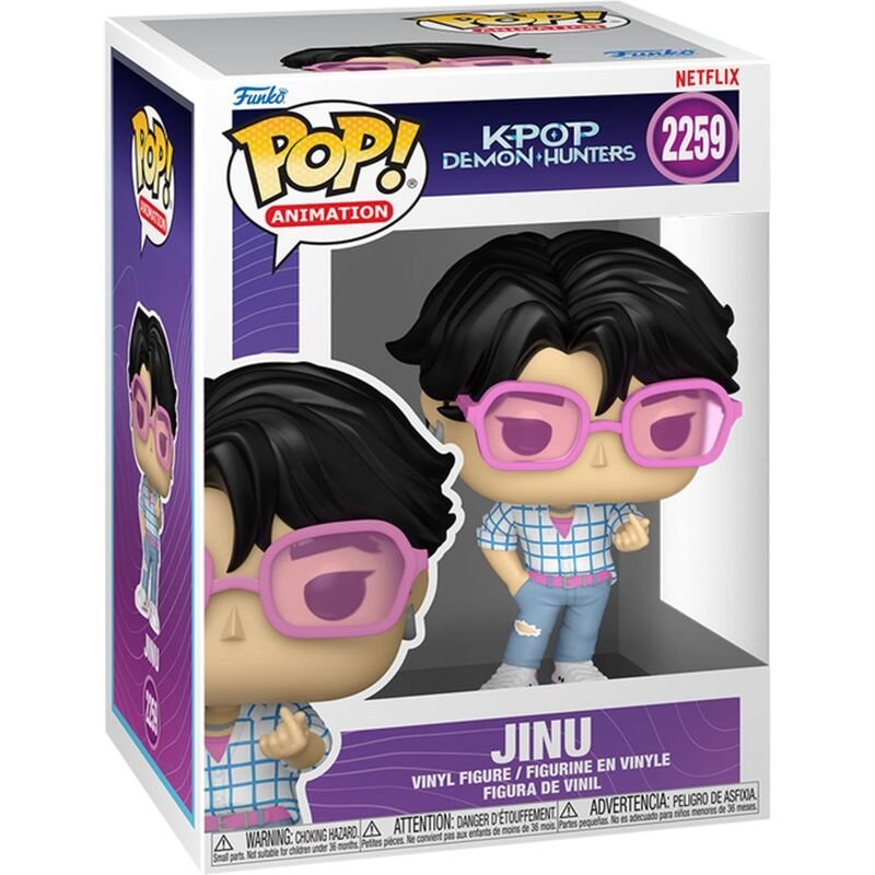 Funko Pop Animation Kpop Demon Hunterss Jinu With Chase FU94691 - Colorland Toys