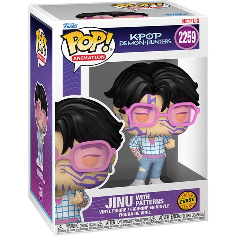 Funko Pop Animation Kpop Demon Hunterss Jinu With Chase FU94691 - Colorland Toys
