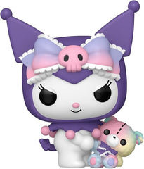 Funko Pop! Animation: Sanrio - Kuromi With Bear FU88538 - Colorland Toys