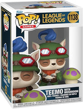 Funko Pop! Games: League Of Legends - Teemo With Shroom FU86113 - Colorland Toys