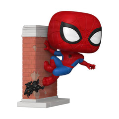 Funko Pop! Premium Spider-Man Leaning | Brand New Day FU91810 - Colorland Toys