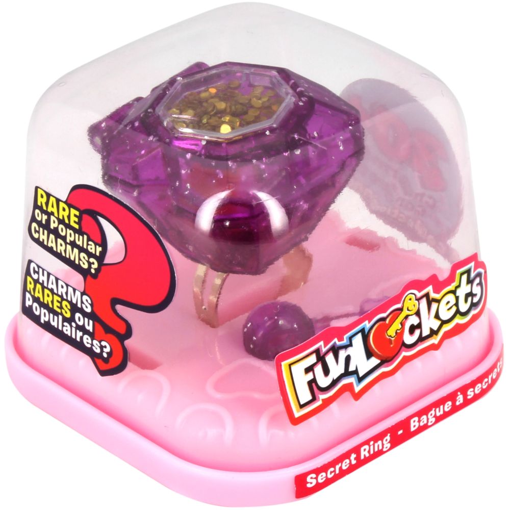 Funlockets Mysterious Ring with Charms and Glitter Random Model S18250AE - Colorland Toys