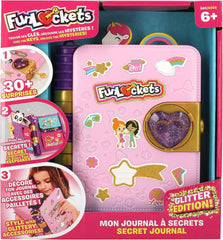 Funlockets Secret Journal Glitter Edition S20223 - Colorland Toys