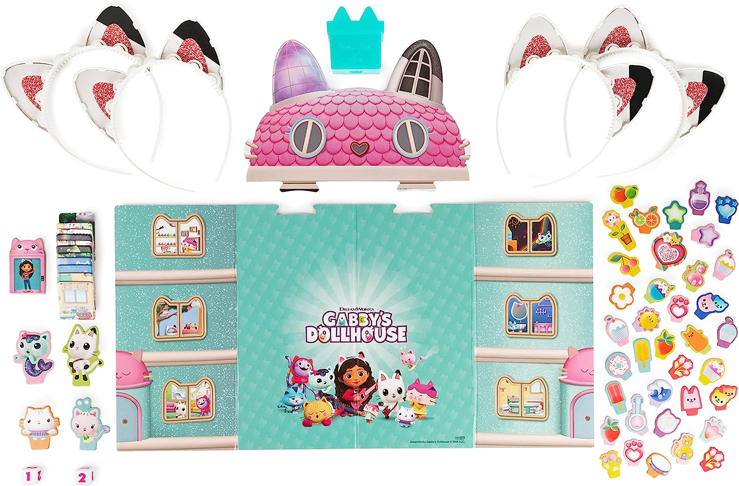 Gabby's Doll House Meow - Mazing Dollhouse Game 6065769 - Colorland Toys