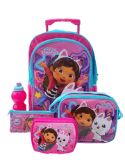 Gabby’s Dollhouse - 5 in 1 Value Pack - Trolley Bag 16 inch - Colorland Toys