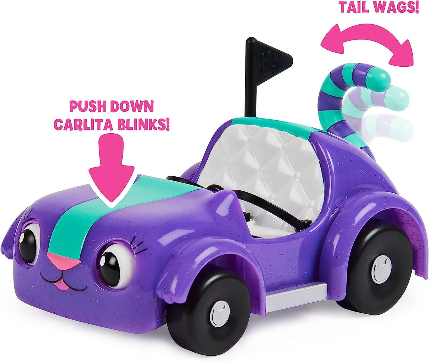 Gabby's Dollhouse Carlita & Pandy Paws Picnic Vehicle 6062145 - Colorland Toys