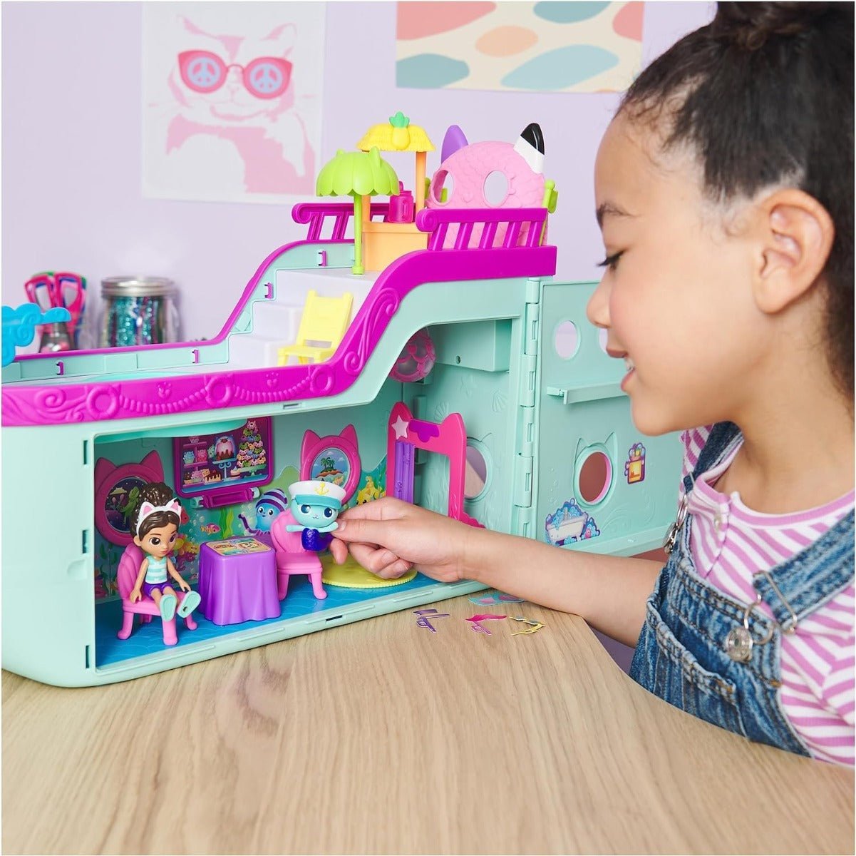 Gabby's Dollhouse Cruise Ship Playset - Colorland Toys