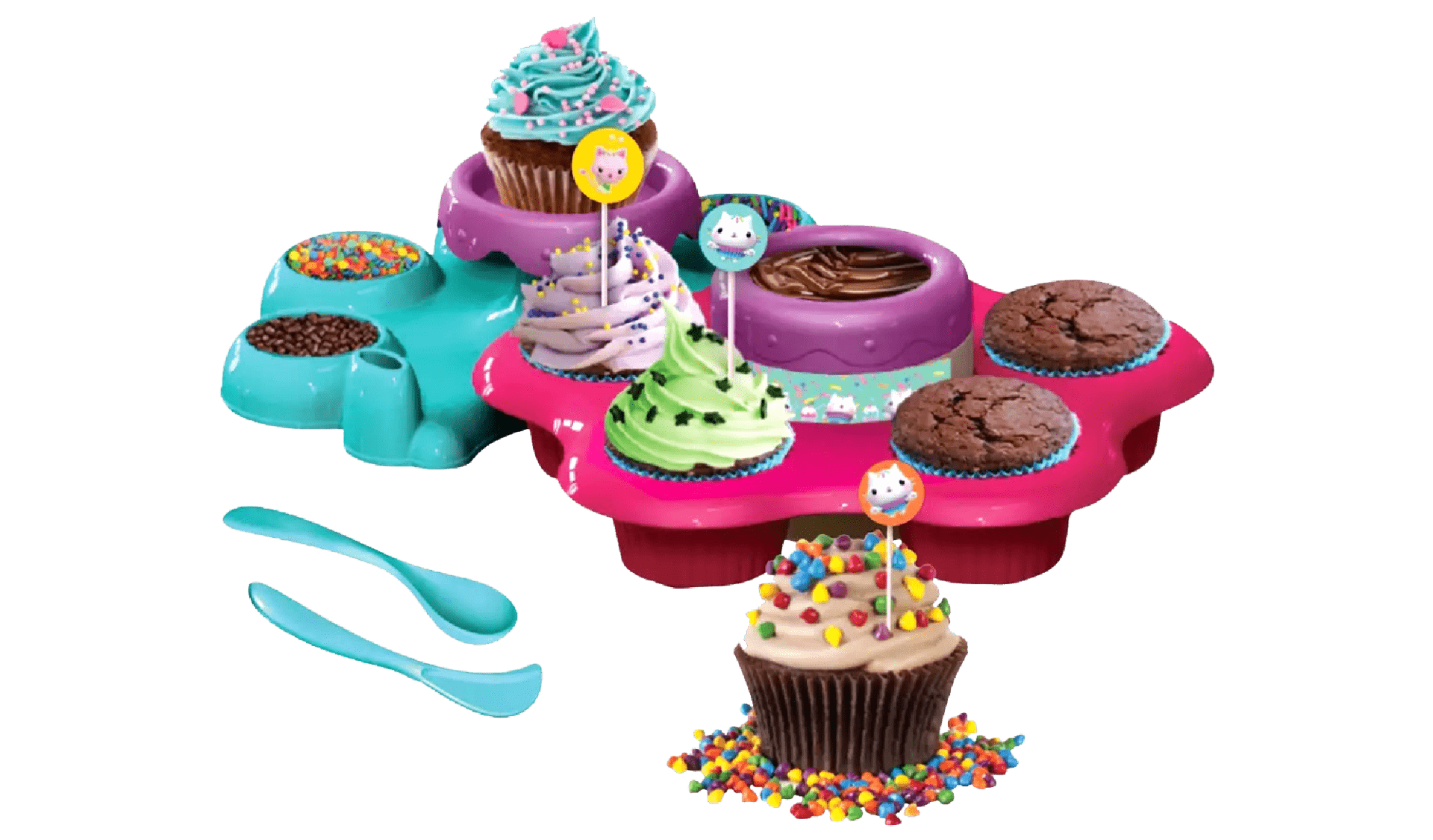Gabby's Dollhouse Cupcake Maker DTT - 4124 - Colorland Toys
