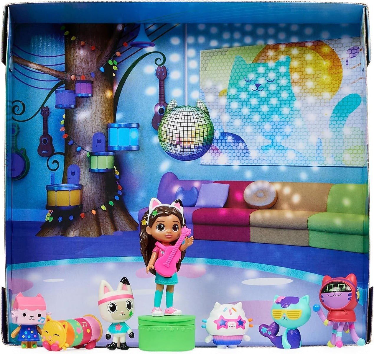 Gabby's Dollhouse Dance Party Figure Set 6064152 - Colorland Toys