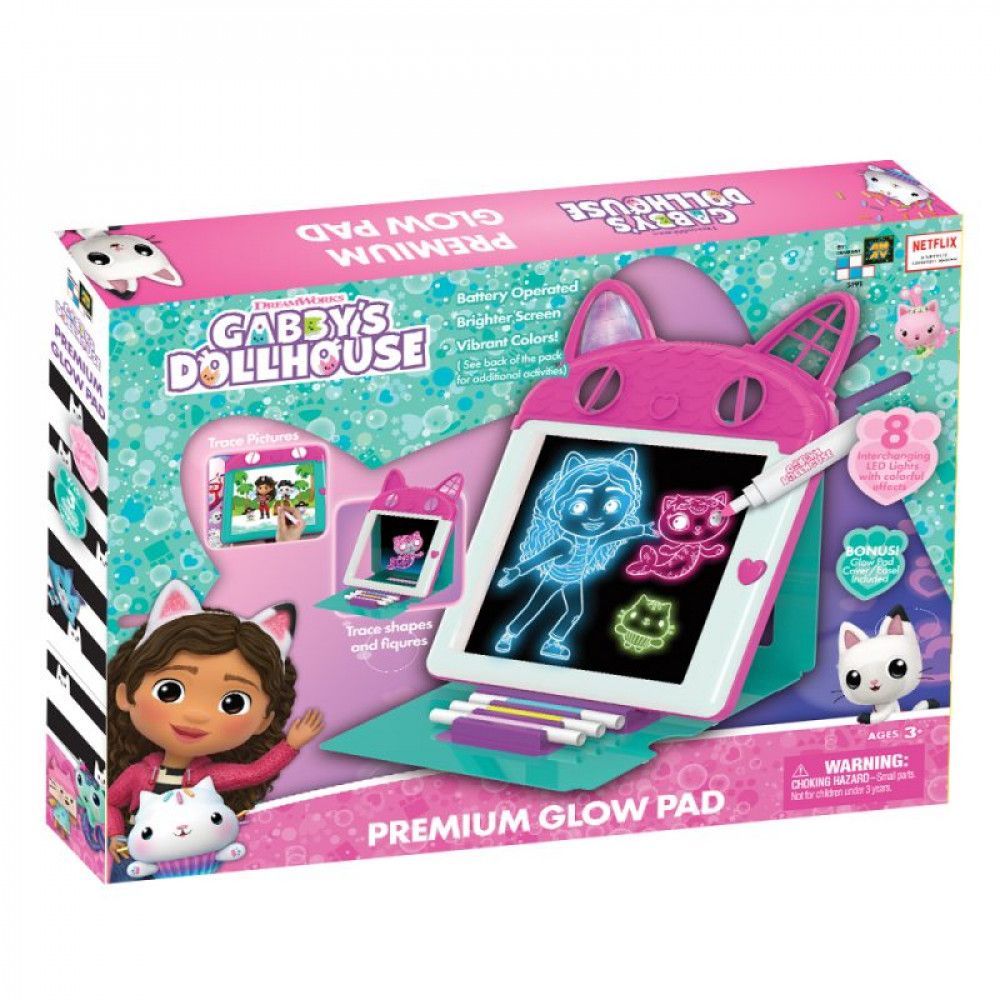 Gabby's Dollhouse Premium Glow Pad DTT - 5191 - Colorland Toys